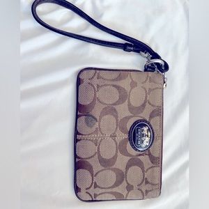 Coach wristlet